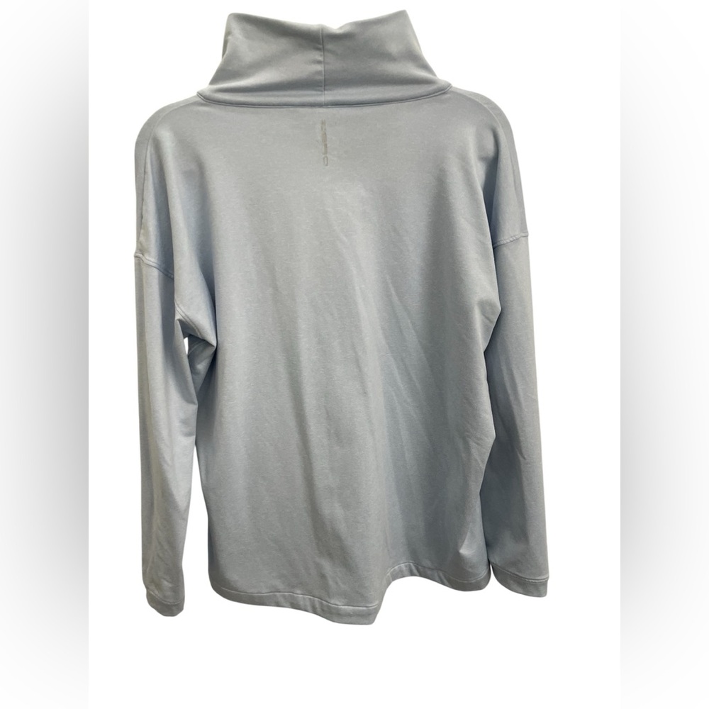 Zero Restriction Light Blue Mock Neck Sweater. Si… - image 2